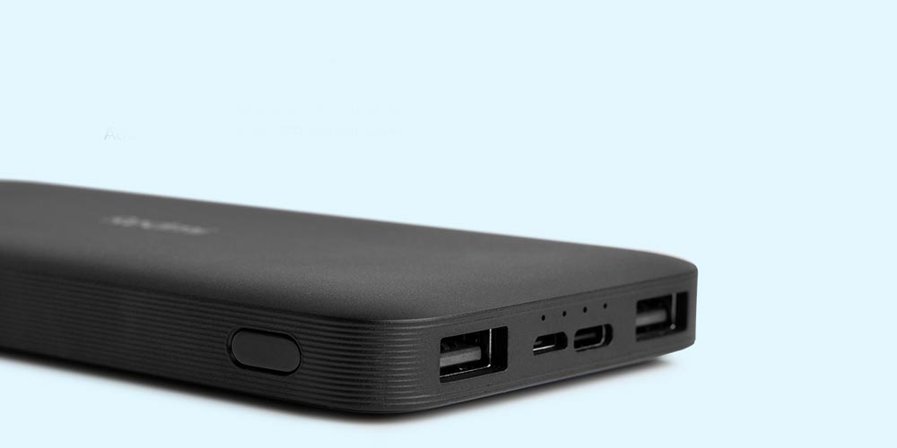 پاوربانک شیائومی مدل Redmi PB100LZM ظرفیت 10000 میلی آمپر ساعت به همراه کابل تبدیل microUSB
