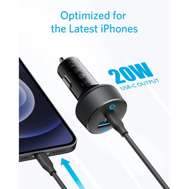 شارژر فندکی 35W A2732 ANKER - Image 2