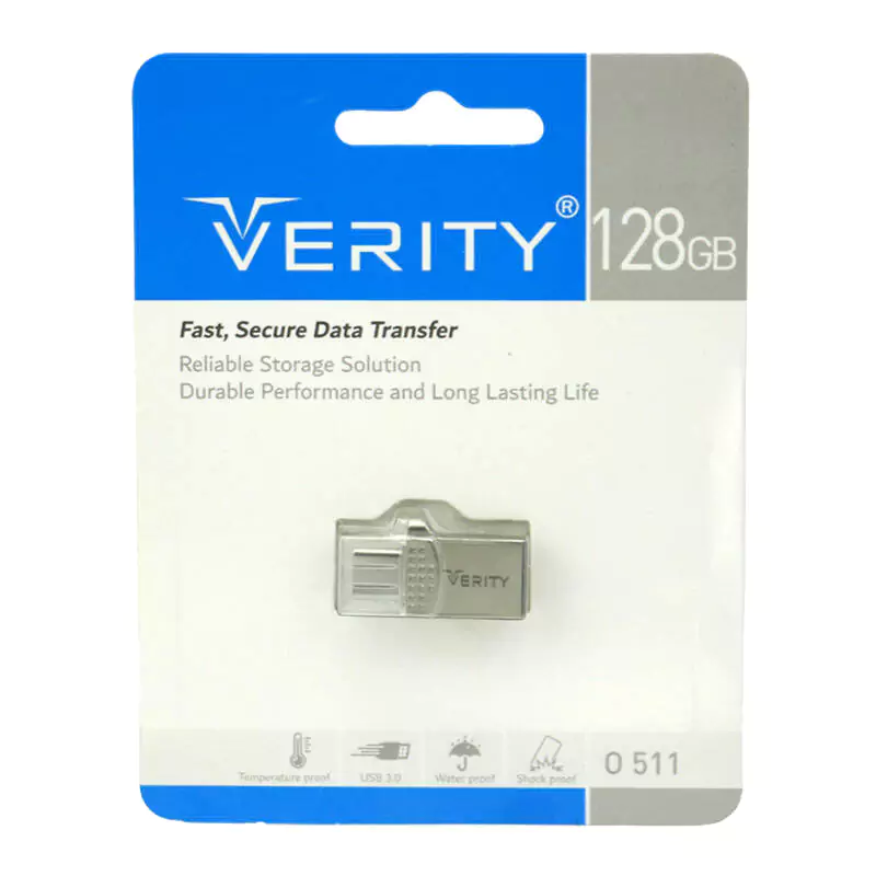 فلش مموری 128GB وریتی مدل VERITY | O511 Type-C - Image 2