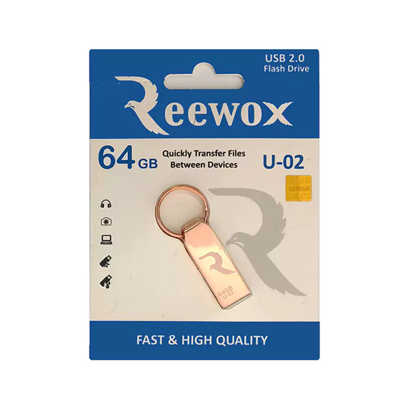فلش ریوکس مدل U02 ظرفیت 64 گیگابایت | REEWOX - Image 2