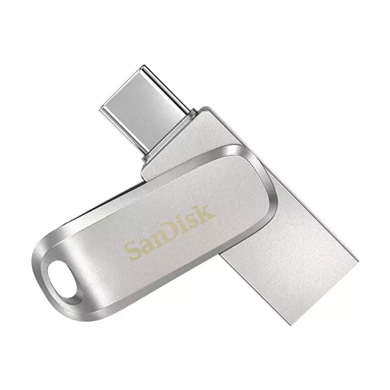 فلش مموری سن دیسک مدل Ultra Dual Drive Luxe ظرفیت 64 گیگابایت | SANDISK
