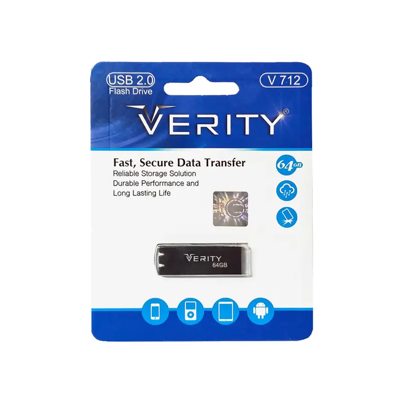فلش وریتی مدل verity | V712 ظرفیت 64 گیگابایت - Image 2