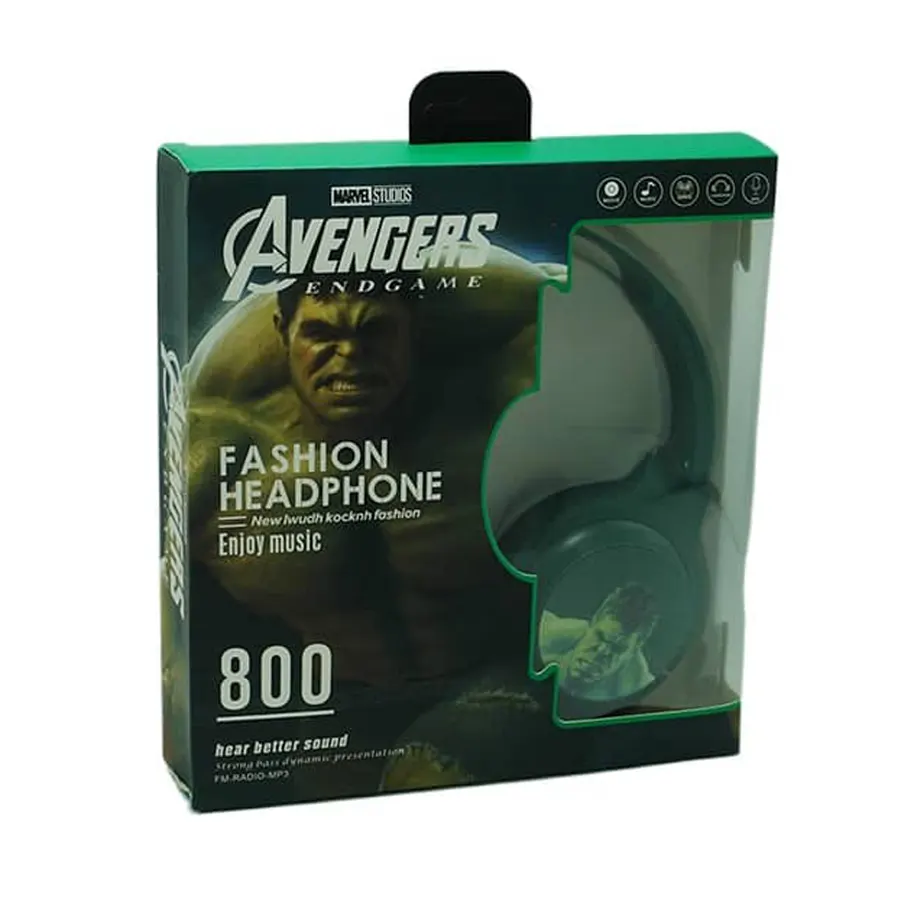 هدفون بلوتوثی مارول مدل Avengers 800 - Image 4