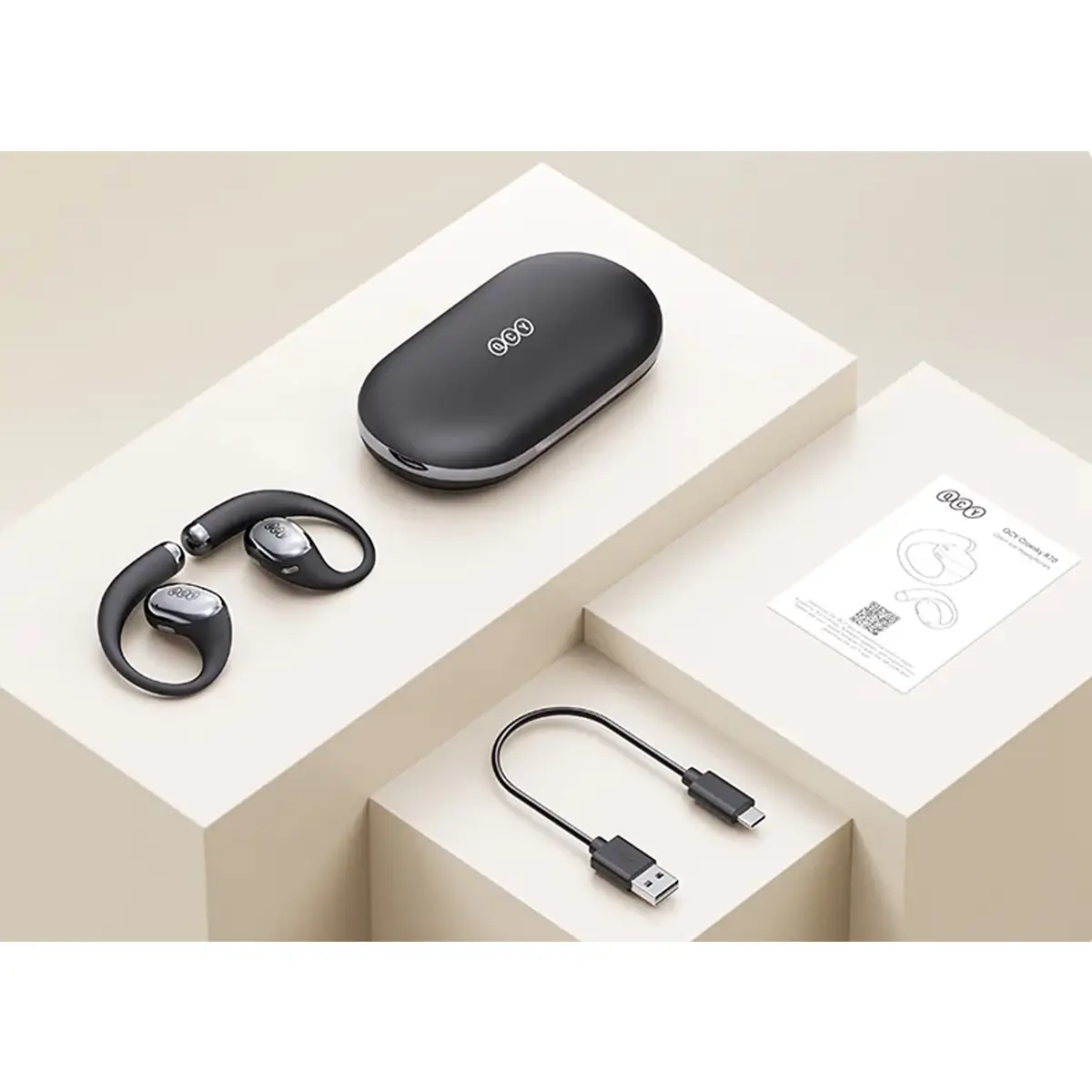 هدفون بی سیم کیو سی وای مدل Crossky R70 - Image 3