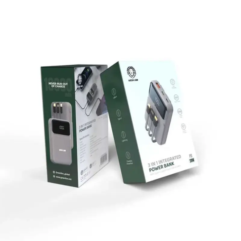 پاوربانک گرین لاین مدل 3IN1 INTEGRATED ظرفیت 10000هزار امپرساعت - Image 3