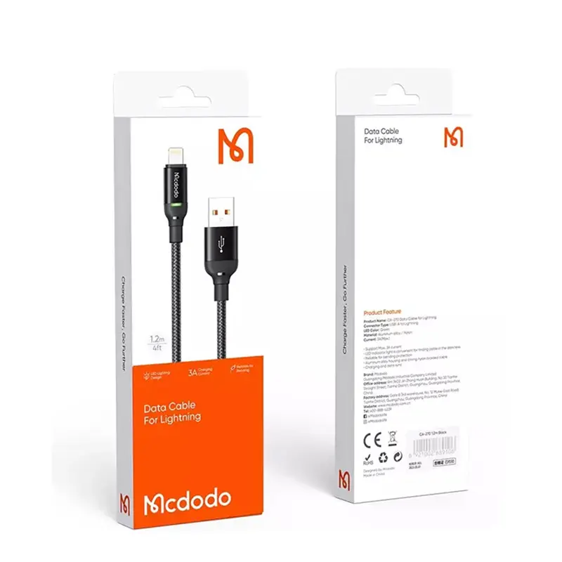 کابل USB به لایتنینگ مک دودو مدلMcdodo | CA-2700 - Image 4