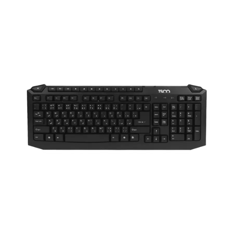 کیبورد با سیم تسکو مدل TK-8024 PS2 ا TSCO
