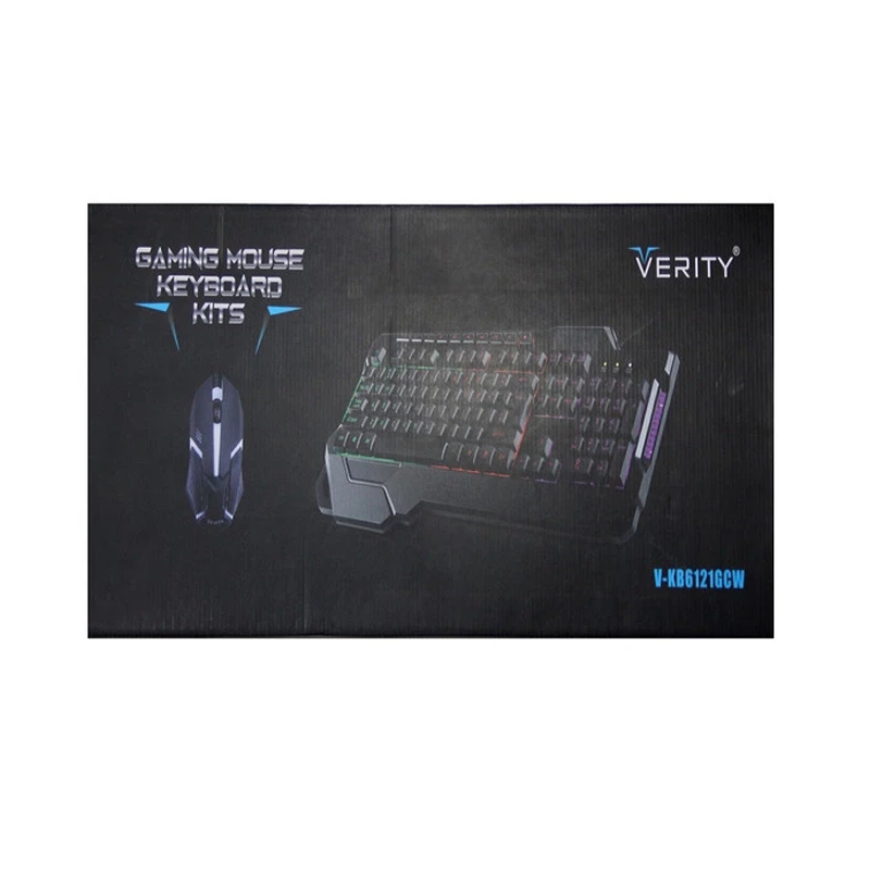 کیبورد و ماوس گیمینگ وریتی مدل Verity | V-KB6121GCW - Image 5