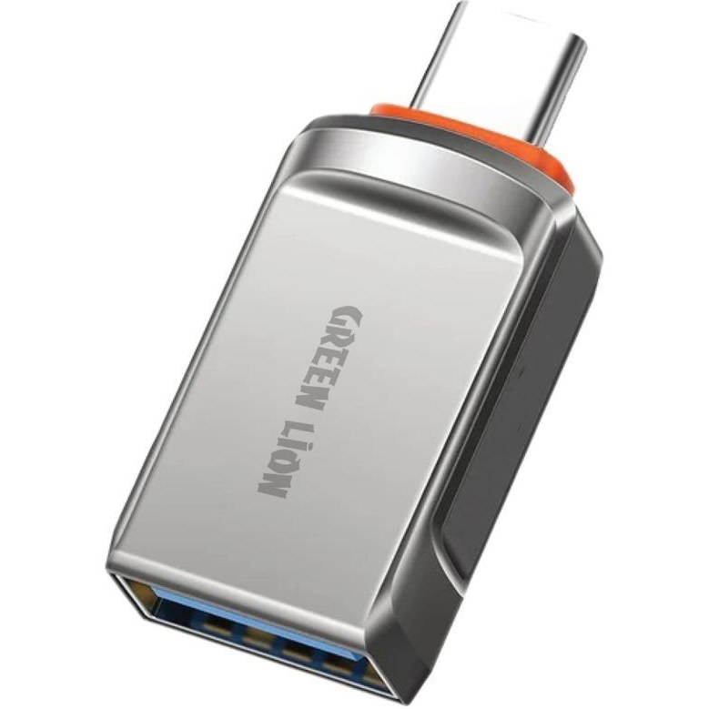 مبدل OTG گرین لاین مدل GNOTGACTAGY USB-A به USB-C
