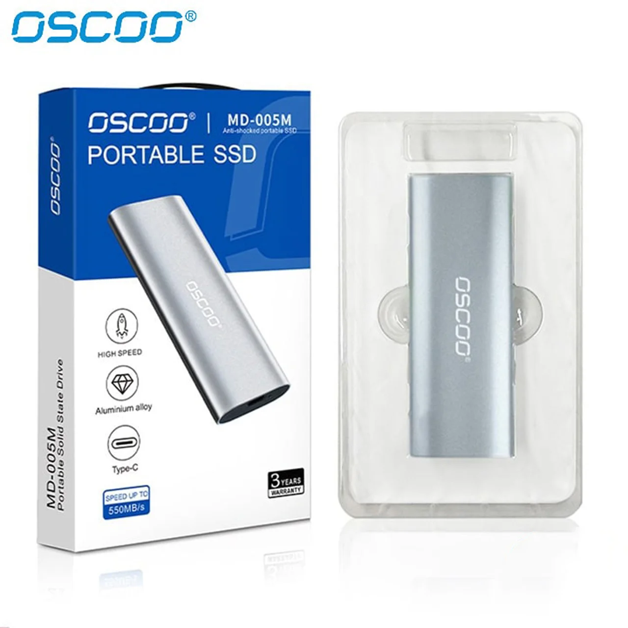 حافظه اس اس دی اکسترنال اوسکو MD 005M ظرفیت 512 گیگابایت - Image 2