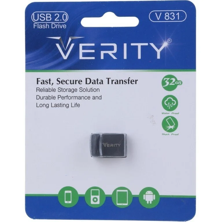 فلش مموری وریتی مدل V831 ظرفیت 32 گیگابایت