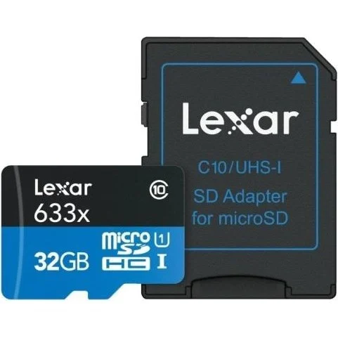 کارت حافظه لکسار 32 گیگابایت 633x microSDHC UHS-I سرعت 100MB/s مدل High-Performance - Image 2