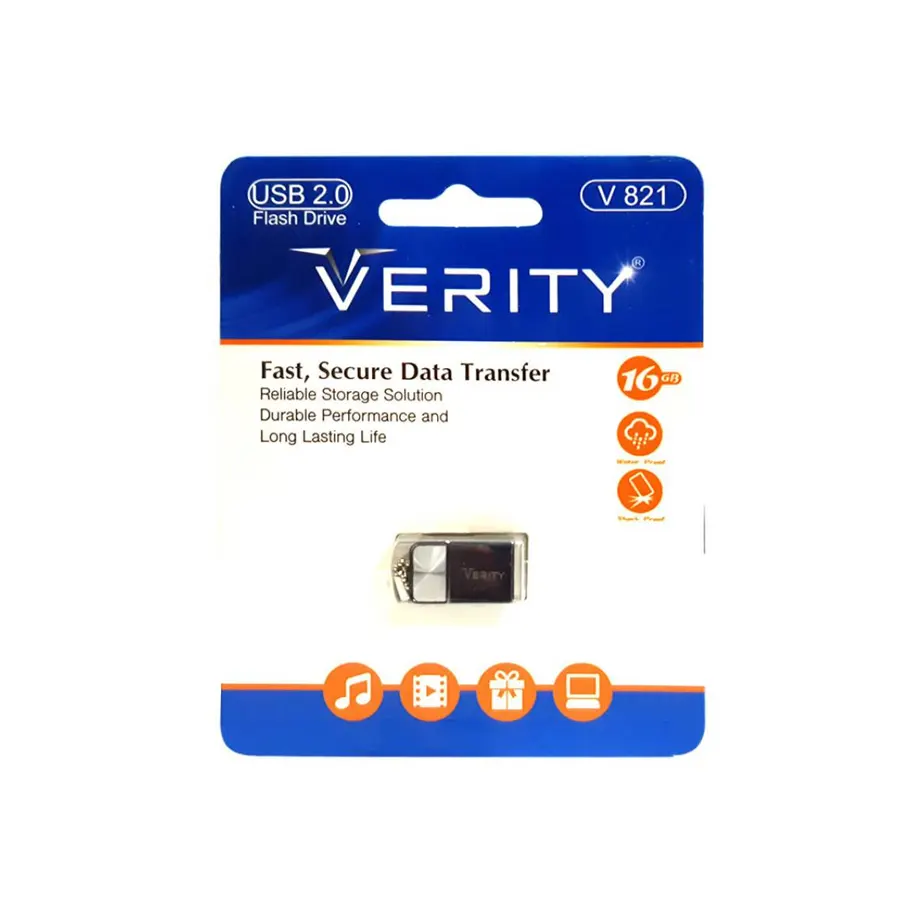 فلش وریتی مدل V821 ظرفیت 16 گیگابایت | Verity - Image 3