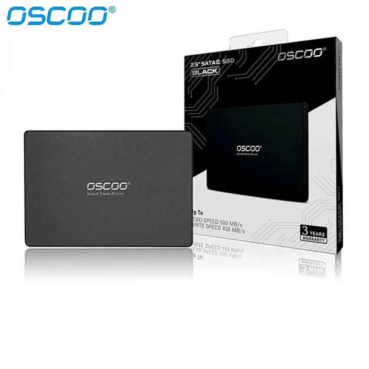 حافظه اس اس دی اینترنال اوسکو مدل مشکی 002 ظرفیت 256 گیگابایت - Image 3