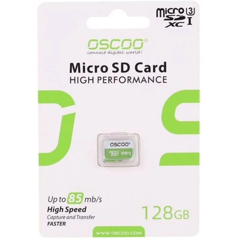 کارت حافظه MicroSD اوسکو مدل Green Series کلاس 10 استاندارد U3 سرعت 85MB/s ظرفیت 128 گیگابایت - Image 3