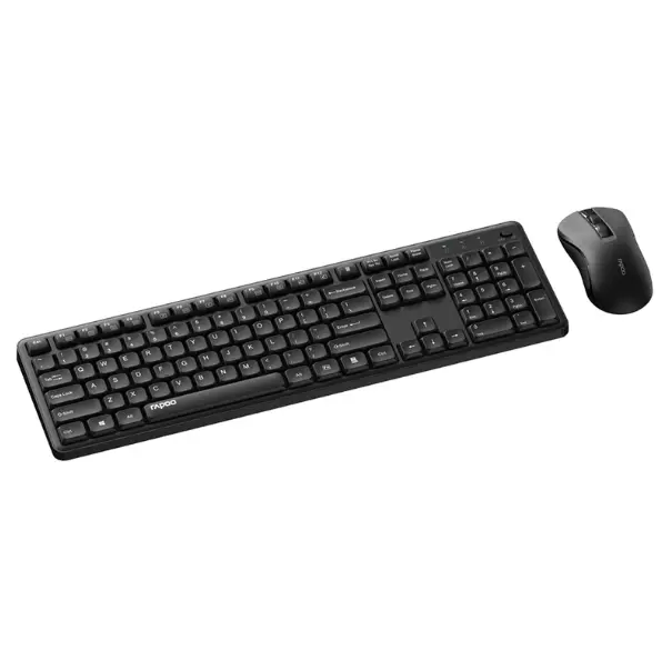 کیبورد و ماوس بی سیم رپو مدل X2100 بیصدا